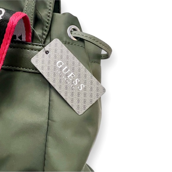 GUESS Carbondale Backpack Army Green Nylon main image 4